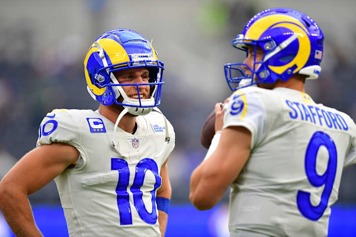 Receiver Cooper Kupp, quarterback Matthew Stafford and the Los Angeles Rams have a tough task ahead of them in Week 8.